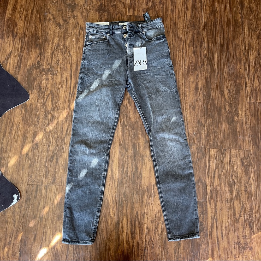 NWT Zara black skinny jeans